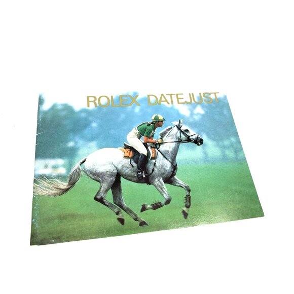 Authentic Rolex Datejust 90's Vintage 1996 Green Booklet Manual 593.56 - Picture 9 of 10